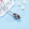 Oinsi Newest Infinity Cylinder Memorial Locket Fashion Men Necklace Stainless Steel Keepsake Jewelry Cremation Pendant for Ashes view 2
