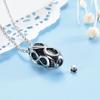 Oinsi Newest Infinity Cylinder Memorial Locket Fashion Men Necklace Stainless Steel Keepsake Jewelry Cremation Pendant for Ashes view 4