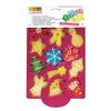 12 Christmas cookies cutter plate view 2