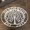 Round Customized Tree of Life Door Hanger/Wreath, Wall Art view 3