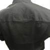 CHEFSKIN Personalize Customized Embroidery Professional Chef Jacket Cool Max Ultra-Lightweight with mesh Back in Black (X-Large (54in)) view 4