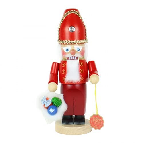 Steinbach (S1376) Chubby Red Santa Nutcracker, 12.6"