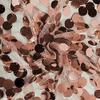 BalsaCircle 72-Inch Blush Square Big Payette Sequin Table Overlay Linens for Wedding Party Kitchen Dining Events view 3