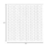 Ambesonne Anchor Shower Curtain, Retro Tattoo Style Hand Drawn Style Nautical Pattern Hipster Retro Art Design, Cloth Fabric Bathroom Decor Set with Hooks, 69" W x 84" L, Black White view 3