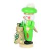 Steinbach Wooden Chubby Nutcracker Collection, Irish Santa, 12" view 2