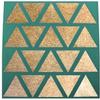 Set of 3 - Dehydrator Triangle Chip Mold Shape Silicone Sheet Mat for Excalibur Dehydrating 14" x 14" Raw Tortilla Cracker Cookie Drying Bright Kitchen Brand view 2