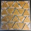 Set of 3 - Dehydrator Triangle Chip Mold Shape Silicone Sheet Mat for Excalibur Dehydrating 14" x 14" Raw Tortilla Cracker Cookie Drying Bright Kitchen Brand view 3