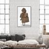 The Oliver Gal Artist Co. Fashion and Glam Framed Wall Art Canvas Prints, Bags-Orange' Travel Essentials Home Dcor, 30 in x 45 in, Brown, White view 3