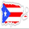 Puerto Rico State Shape Flag PR Borinquen Boricua American Sticker Decal 2x6 inches view 1