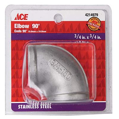 Smith Cooper Female Elbow 90 3/4" SS