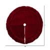 Vickerman 84" Plush White Velvet Christmas Tree Skirt - Elegant Christmas Tree Skirt Large - Red Christmas Tree skirt - Velvet Holiday Tree Skirt - Reliable and Durable view 2