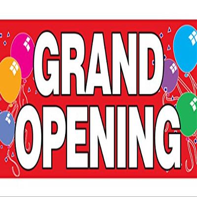 4 Less Co 3x10 Ft Grand Opening Vinyl Banner Sign Balloon rb