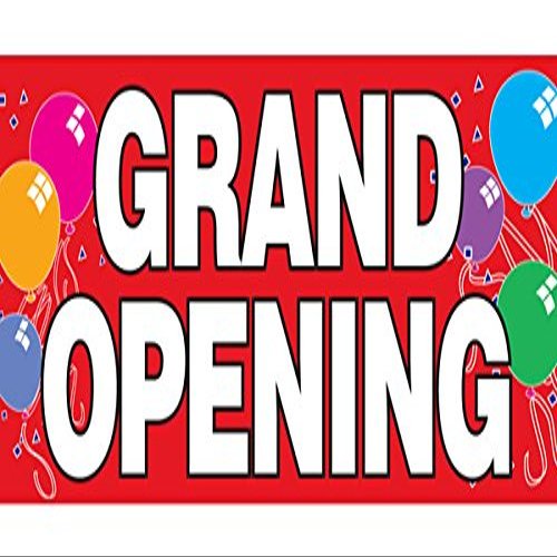 4 Less Co 3x10 Ft Grand Opening Vinyl Banner Sign Balloon rb