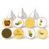 Bumble Bee Label for Hershey Kisses Chocolates by Adore By Nat - Birthday Baby Shower Party Stickers - Set of 240 view 1