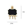 10 Pcs Mini Chalkboard Place Cards Message Board Kids Crafts Home Party Decorations Wedding Table Numbers Food Label Tabletop Birthady Parties Garden Decor (Small) view 2