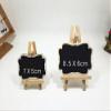 10 Pcs Mini Chalkboard Place Cards Message Board Kids Crafts Home Party Decorations Wedding Table Numbers Food Label Tabletop Birthady Parties Garden Decor (Small) view 3