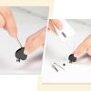 Oinsi Double Baby Feet On My Heart Stainless Steel Cremation Jewelry Urn Necklace for Ashes with Filling Kits view 4