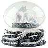 Nemesis Now B3652J7 Warriors of Winter Lisa Parker Snowglobe 14.5cm White, Resin and Glass view 2