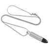 High Grade Black-Plated Bullet Shape Stainless Steel Cremation Pendant Jewelry Urns Necklace for Man (IJD2065) view 2