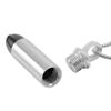 High Grade Black-Plated Bullet Shape Stainless Steel Cremation Pendant Jewelry Urns Necklace for Man (IJD2065) view 3
