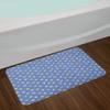 Ambesonne Floral Bath Mat, White and Yellow Small Daisy Flowers Spring Garden Theme, Plush Bathroom Decor Mat with Non Slip Backing, 30.2" x 20", Pale Yellow Violet Blue view 2