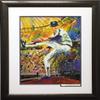 LEROY NEIMAN "Gaylord Perry Newly Custom Framed Hand Signed Lithograph Art view 1