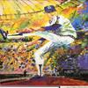 LEROY NEIMAN "Gaylord Perry Newly Custom Framed Hand Signed Lithograph Art view 2