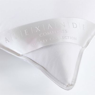 Alexander Comforts Surrey White Cotton Pillow Protector King
