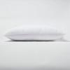 1221 Bedding Sateen White Goose Down Pillow Firm Standard view 3