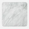 Ambesonne Marble Print Bath Mat, Stained Marbled Background Image Abstract Textures Monochromatic Design, Plush Bathroom Decor Mat with Non Slip Backing, 30.2" x 20", White Pale Grey view 1