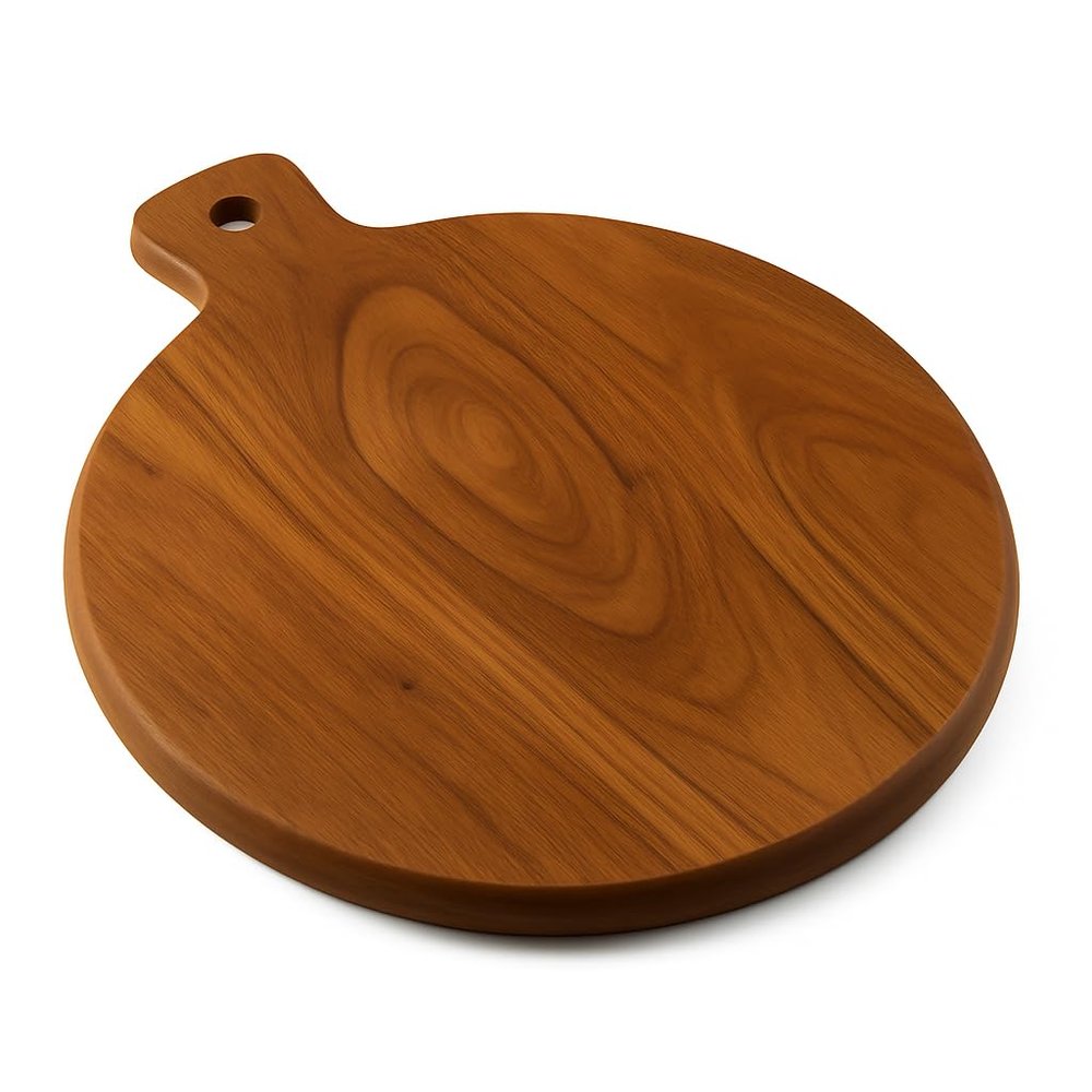 Make in Modern Acacia Wood 14"x12" Inches Cutting/Serving/Chopping Board, 1-Piece, Brown