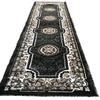 Kingdom Traditional Runner Area Rug Sage Green Design D123 (2 Feet X 7 Feet) view 1