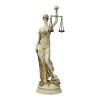 Themis Greek Roman Goddess of Blind Justice Hand-Painted Statue Sculpture 13.8in view 1
