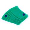 MDS Pack of 125 PCS Organza Chair Sashes Wider Dining Chair Bows Ribbon Tie Back for Wedding Party Birthday Bridal Shower Reception Event Banquet Home Chair Cover Decoration - Green view 4