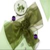 MDS Pack of 75 PCS Organza Chair Sashes Wider Dining Chair Bows Ribbon Tie Back for Wedding Party Birthday Bridal Shower Reception Event Banquet Home Chair Cover Decoration - Olive Green view 4