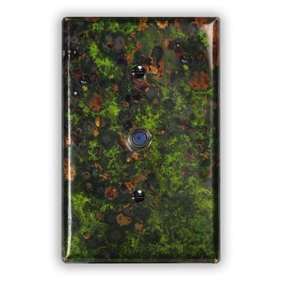 Irish Moss Copper 1 Cable Jack Wallplate