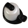 SIMSON Clear Bicycle Bell Allure White & Black Simple Design Compact Size Tone Tool not Used Strap for Fastening view 1