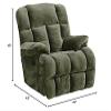 Catnapper 6541-7-15 (Sage) Cloud 12 Power Chaise Recliner. New Lay Flat Feature for Maxium Comfort. Free Curbside Delivery. Extended Length. 74 Inches. Seat Width 20 Inches. Weight Capacity 250 lbs view 2