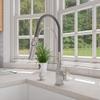 Alfi brand AB3320SB-B AB5007-BSS Modern Square Soap Dispenser, Brushed Stainless Steel view 4