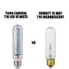 tento Lighting T10 LED Bulb 60W Clear Tubular, E26 Medium Base, Sub Zero Fridge and Freezer Lightbulb Replacement Aquarium UL Listed Energy Star Piano Long E26 Refrigerator Bulb (5000k) view 2