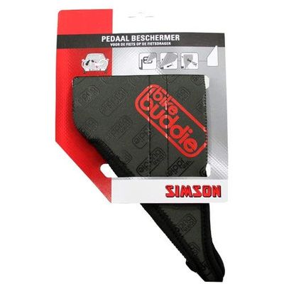 Simson Bicycle Accessories Bike Buddy Pedal Protection Fork Damage Prevention, Clear