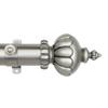 A&F Rod Dcor - Noble 1.5" Non-Telescoping Heavy Duty Curtain Rod 21ft - Satin Nickel view 2