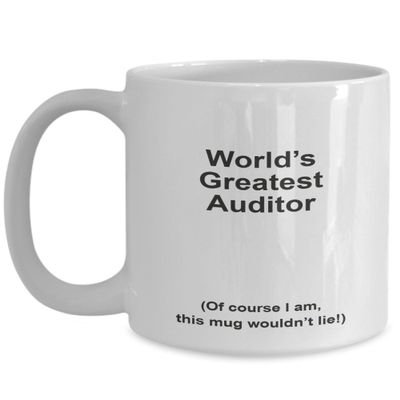 Auditor Mug - World's Greatest Auditor - Auditor Gifts