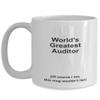 Auditor Mug - World's Greatest Auditor - Auditor Gifts view 1