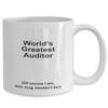 Auditor Mug - World's Greatest Auditor - Auditor Gifts view 2