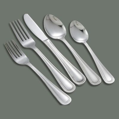 Value Series Economy Dot Pattern Salad Fork