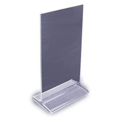 Goldleaf Plastics CM4070 Card Holder - T Style 4"Wx7"H