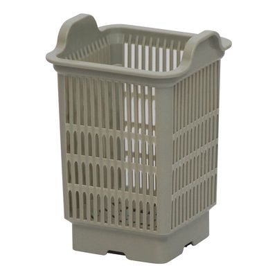 Ishikawa Resin Industries Drainer Rack, Cycle Cleaning Rack, Silver Basket, Gray, 6.5 x 4.3 x 4.3 inches (16.5 x 11 x 11 cm), Pack of 1, Polypropylene, Made in Japan
