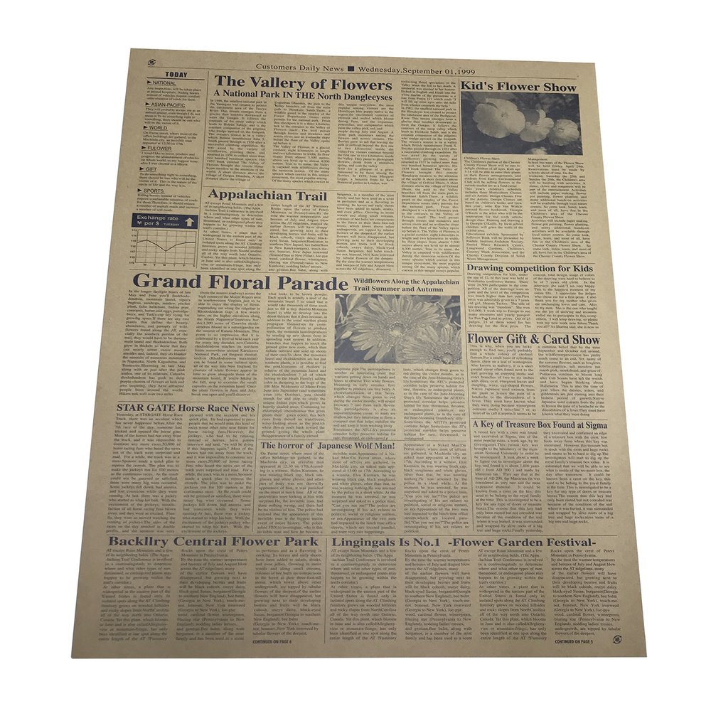 Studio Sank/ES-03 English Wrapping Paper
