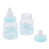 Jumbo Baby Shower Bottle Party Favor Dispenser with 16 Mini Candy Bottles, Blue view 3